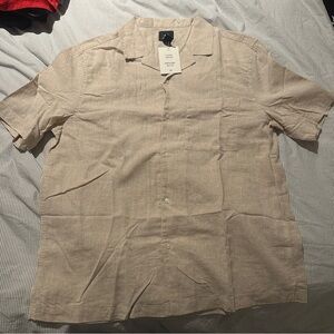 Linen button down shirt